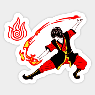 Zuko Avatar Sticker